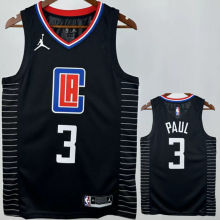 Clippers PAUL #3 Black NBA Jersey