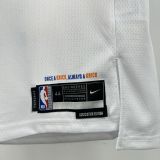 NY Knicks CLARKSON #00 White NBA Jersey