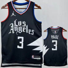 Clippers PAUL #3 Black NBA Jersey
