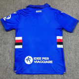 2025/26 Sampdoria Home Blue Fans Soccer Jersey