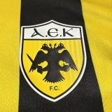 2025/26 AEK Athens Home Fans Soccer Jersey 雅典AEK