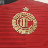 2025/26 Deportivo Toluca Home Player Version Soccer Jersey 托卢卡