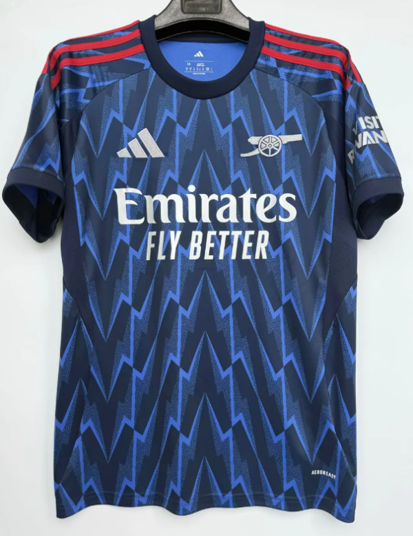2025/26  1:1 Quality ARS Away Blue Fans Soccer Jersey