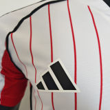 2025/26 River Plate White Baseball Player Version T-Shirt  硅胶版