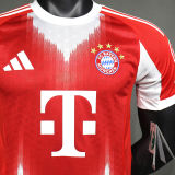Müller # 25 BFC1 Home Player Version Soccer Jersey 2025/26 球员版 纪念版号码 ★★