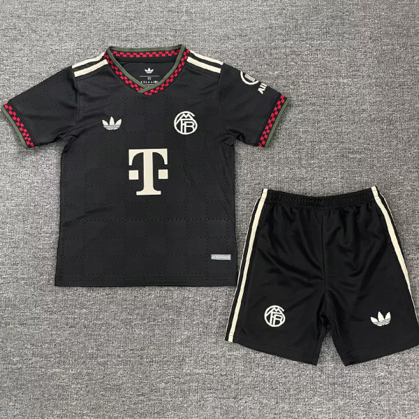 2025/26 BFC Thrid Black Kids Soccer Jersey