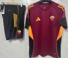 2025/26 Roma Red Training Jersey (A Set)