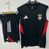 2025/26 Benfica Black Vest Training Jersey (A Set)