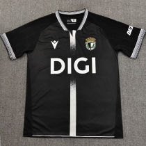 2025/26 Burgos CF Away Black Fans Soccer Jersey 布尔戈斯