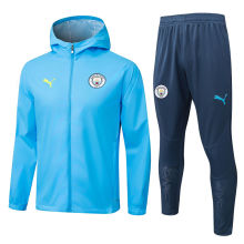 2025/26 Man City Blue Windbreaker （A Set）