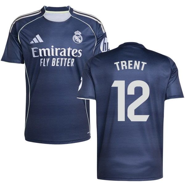 TRENT #12 RM 1:1 Quality Away Fans Soccer Jersey 2025/26（Laliga Font) ★★