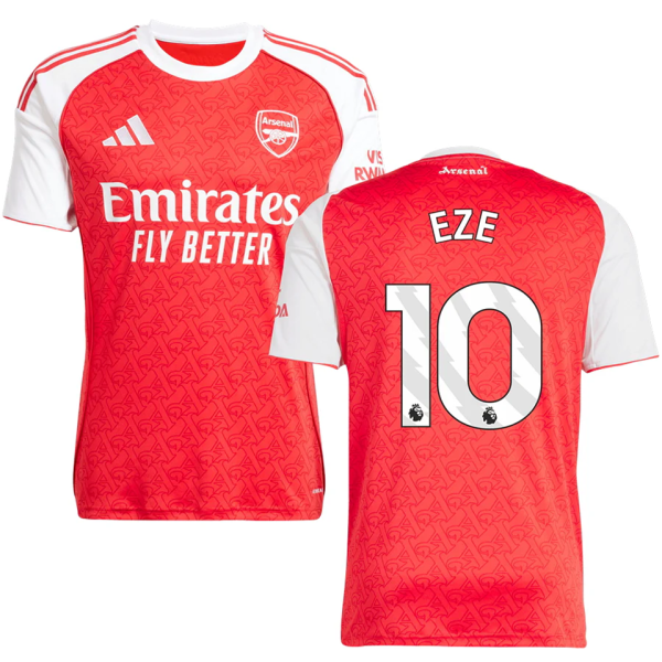 EZE #10 ARS 1:1 Quality Home Red Fans Soccer Jersey 2025/26 (League (League Font 联赛字体 ) ★★
