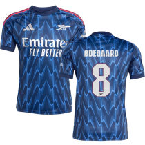 ØDEGAARD #8 ARS 1:1 Quality Away Fans Soccer Jersey 2025/26 (UCL Font 欧冠字体 ) ★★