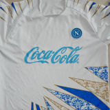 2025/26 Napoli White Long Sleeve Training Soccer Jersey