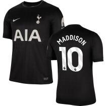 MADDISON #10 TH FC 1:1 Quality Away Black Fans Soccer Jersey 2025/26 (League Font 联赛字体 ) ★★