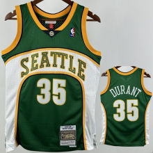 2007/08 Sonics DURANT #35 Green NBA Jersey
