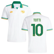 TOTTI #10 Roma Third Fans Soccer Jersey 2025/26 ★★