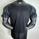 2025/26 Los Angeles Home Black Player Version Soccer Jersey 队微上带星