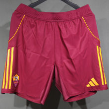 2025/26 Roma Home Player Version Shorts Pants (A+球员版)