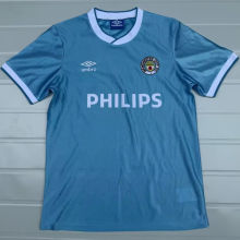 1986/1987 Man City Home Blue Retro Soccer Jersey