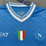 2025/26 Napoli Home UCL Version Fans Soccer Jersey 欧冠版