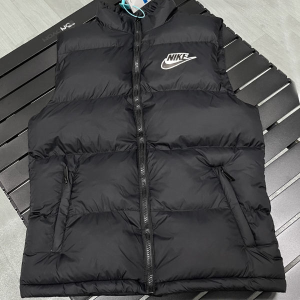 2026/27 NK Black Cotton Vest Jacket  J22001
