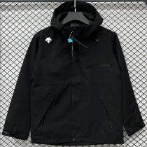 2026/27 DESCENTE Black Outdoor Windbreaker  H1002