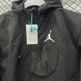 2026/27 Jordan Black Outdoor Windbreaker  Y002