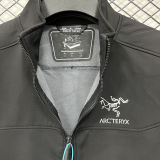 2026/27 ARC-TERYX Black Outdoor Jacket #立领RK906  ，不带帽
