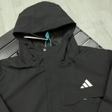 2026/27 AD Black Outdoor Windbreaker  H1004