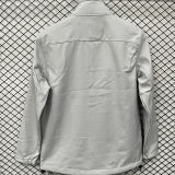 2026/27 Jordan Flight Grey Outdoor Jacket # 立领RK907 不带帽