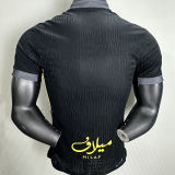 2025/26 Al Ittihad Third Black Player Version Jersey 吉达联