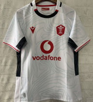 2025/26 Wales Away White Rugby Shirt 威尔士
