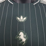2025/26 JUV Black Retro Style Player Version Soccer Jersey