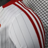 2025/26 M Utd White Retro Style Player Version Soccer Jersey