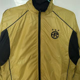 2025/26 EQUIPOFC Gold And Black Reversible Windbreaker 双面