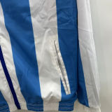 1986 Argentina Blue And White Retro Reversible Windbreaker 双面