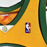 2007/08 Sonics DURANT #35 Yellow NBA Jersey