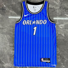 2026 Magic MCGRADY #1 Sapphire Blue NBA Jerseys