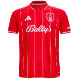 NDOYE #14 Nottingham Forest Home Red Fans Jersey 2025/26 (CUP Font 杯赛字体 ) ★★