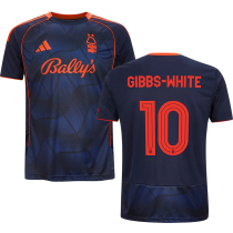 GIBBS-WHITE #10 Nottingham Forest Third Fans Jersey 2025/26 (CUP Font 杯赛字体 ) ★★