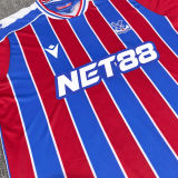 YEREMY #10 Crystal Palace Home Fans Soccer Jersey 2025/26 (League Font 联赛字体 ) ★★