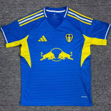NMECHA #14 Leeds United Away Blue Fans Soccer Jersey 2025/26 (League Font 联赛字体 ) ★★