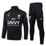 2025/26 Al Hilal SFC Black Sweater Tracksuit 利雅得新月