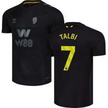 TALBI #7 Sunderland Third Black Fans Soccer Jersey 2025/26 (League Font 联赛字体 ) ★★