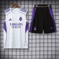 2025/26 RM White Vest Training Jersey(A Set)