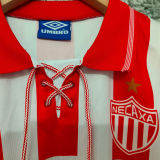 1995/1996 Necaxa Home Red Retro Soccer Jersey 内卡萨