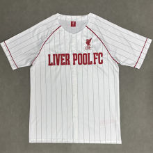2025/26 LFC White Baseball T-Shirt