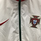2025/26 Portugal White Retro Windbreaker