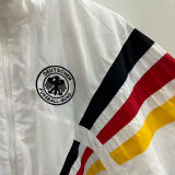 2025/26 Germanyl White Retro Windbreaker